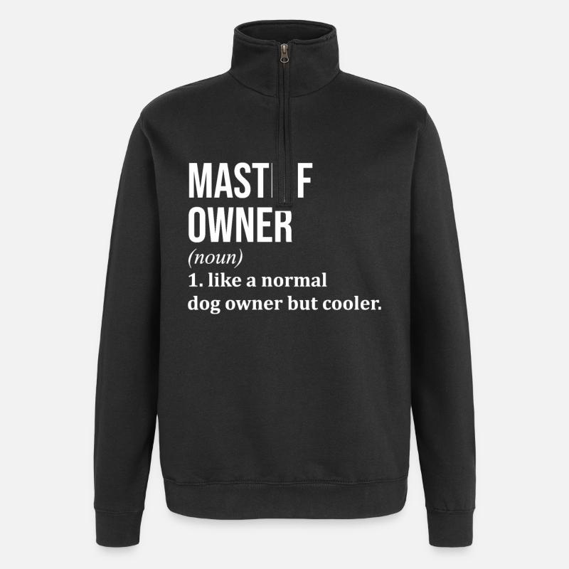 Mastiff - Quarter-Zip Sweatshirt - black