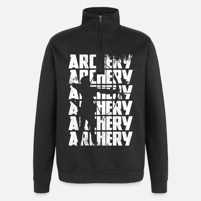 Archery - Quarter-Zip Sweatshirt - black