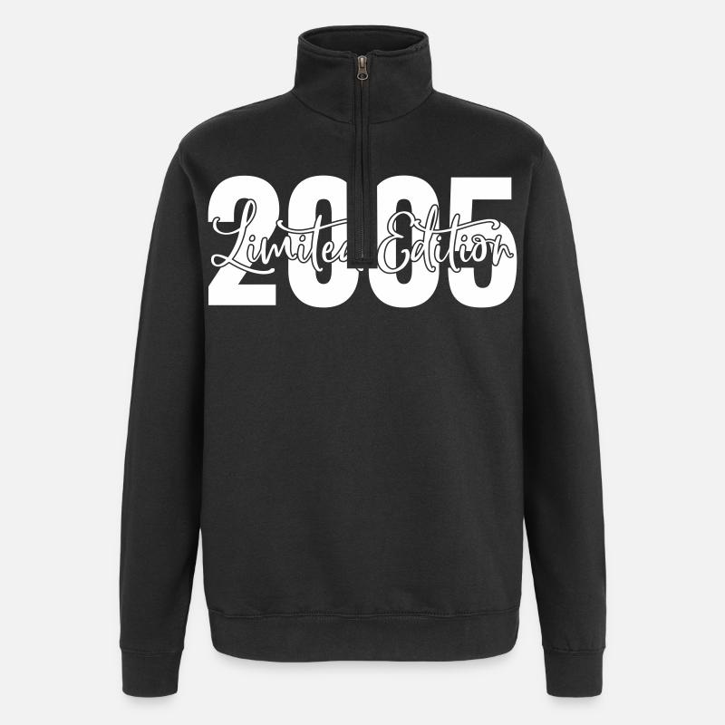 Edition limitée 2005 - Sweat à zip 1/4 - noir