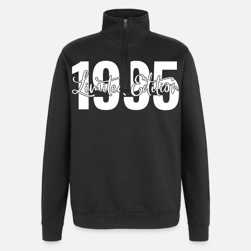Edition limitée 1995 - Sweat à zip 1/4 - noir