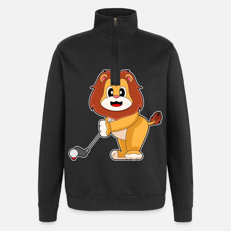 Löwe Golf Golfschläger - Quarter-Zip-Sweatshirt - Schwarz