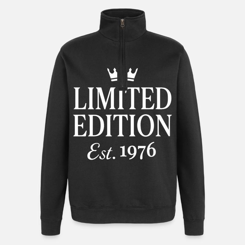 Édition limitée Est. 1976 - Sweat à zip 1/4 - noir