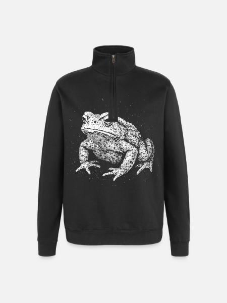 Toad - Quarter-Zip Sweatshirt - black