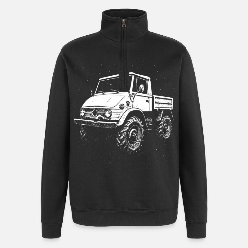 Kraftpaket mit Kultstatus - Quarter-Zip-Sweatshirt - Schwarz