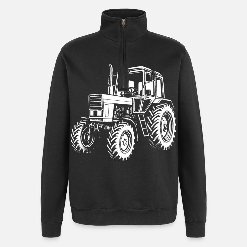 MTS Klassiker - Quarter-Zip-Sweatshirt - Schwarz