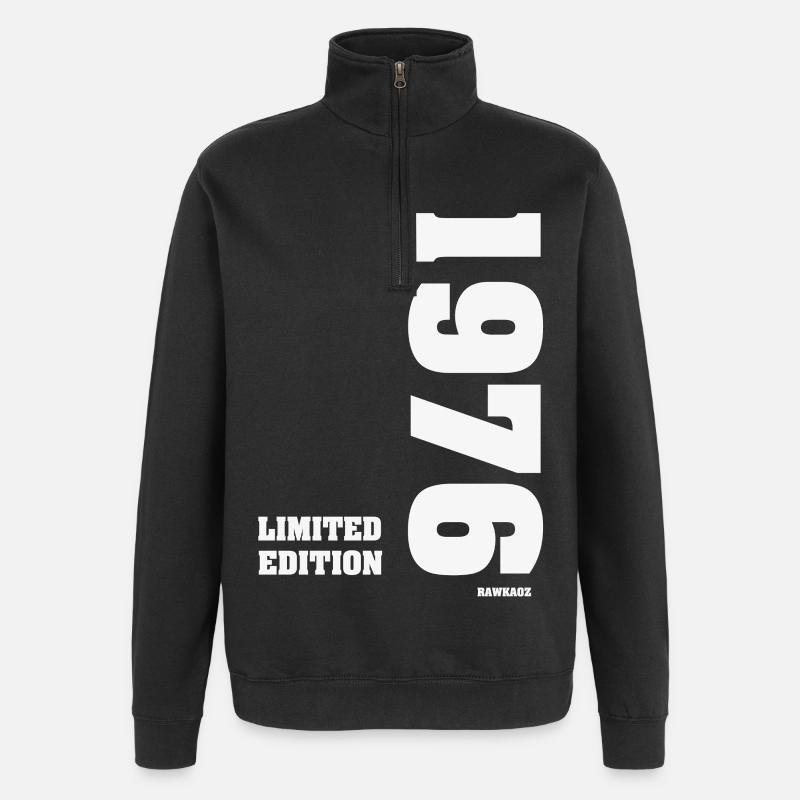Édition limitée : Édition limitée 1976 - Sweat à zip 1/4 - noir