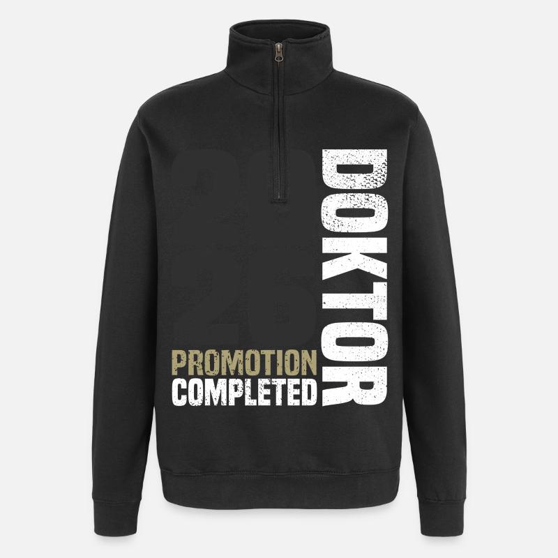 Doktor 2026 - Quarter-Zip-Sweatshirt - Schwarz