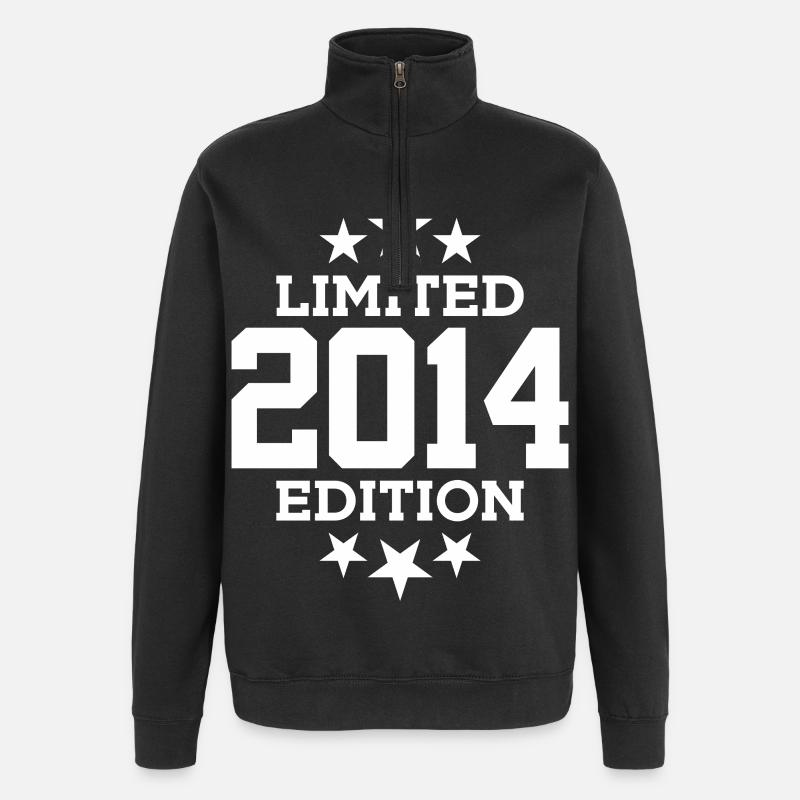 ÉDITION LIMITÉE 2014 12E ANNIVERSAIRE - Sweat à zip 1/4 - noir