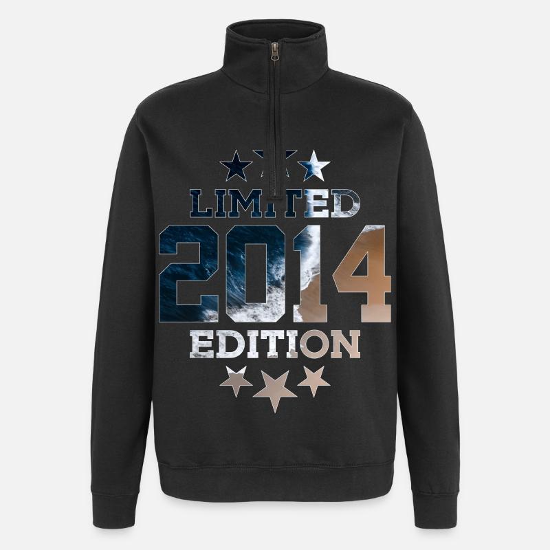 ÉDITION LIMITÉE 2014 12E ANNIVERSAIRE - Sweat à zip 1/4 - noir