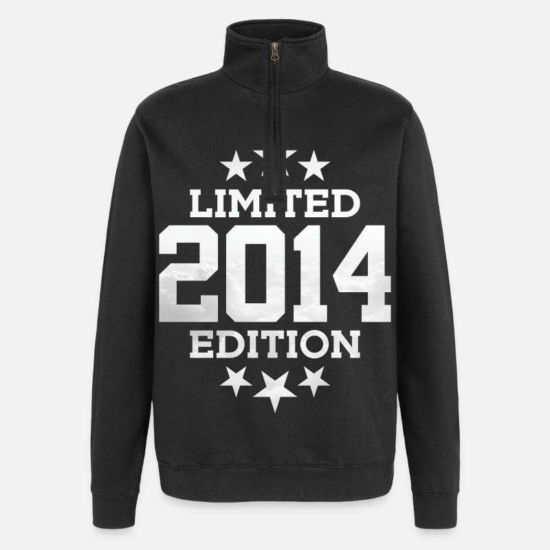 ÉDITION LIMITÉE 2014 12E ANNIVERSAIRE - Sweat à zip 1/4 - noir