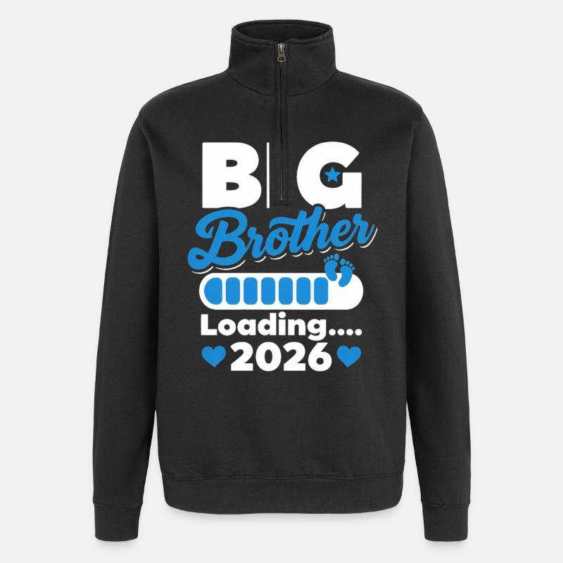 Big Brother Loading 2026 - Quarter-Zip Sweatshirt - black