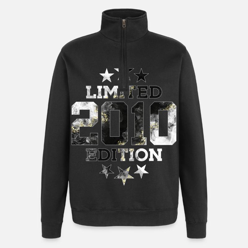 ÉDITION LIMITÉE 2010 16E ANNIVERSAIRE - Sweat à zip 1/4 - noir