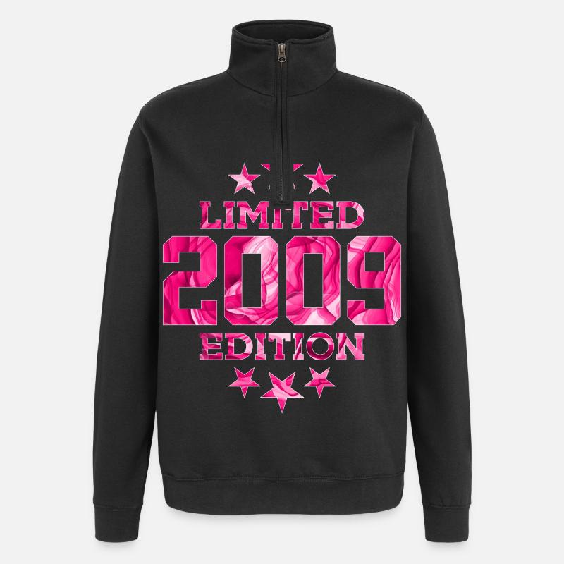 ÉDITION LIMITÉE 2009 17E ANNIVERSAIRE - Sweat à zip 1/4 - noir