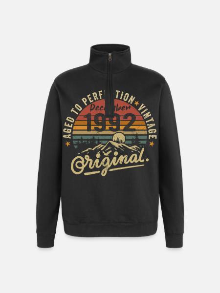 Legends were unveiled in December 1992 - Quarter-Zip Sweatshirt - black