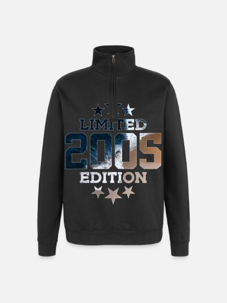 ÉDITION LIMITÉE 21E ANNIVERSAIRE 2005 - Sweat à zip 1/4 - noir