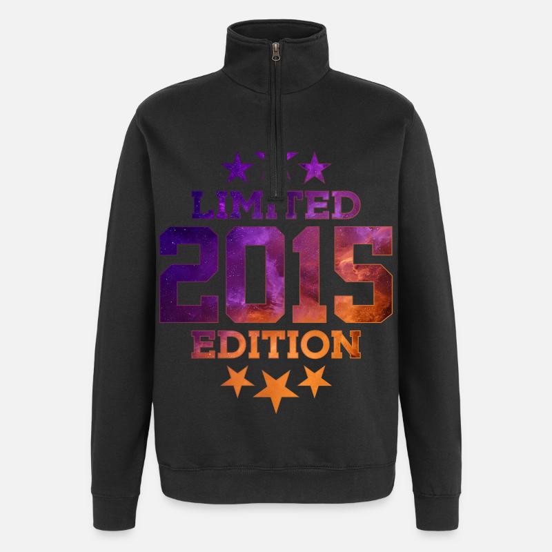 ÉDITION LIMITÉE 2015 11E ANNIVERSAIRE - Sweat à zip 1/4 - noir