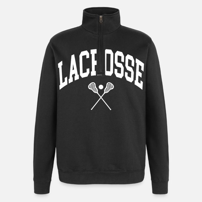 Lacrosse  - Quarter-Zip-Sweatshirt - Schwarz