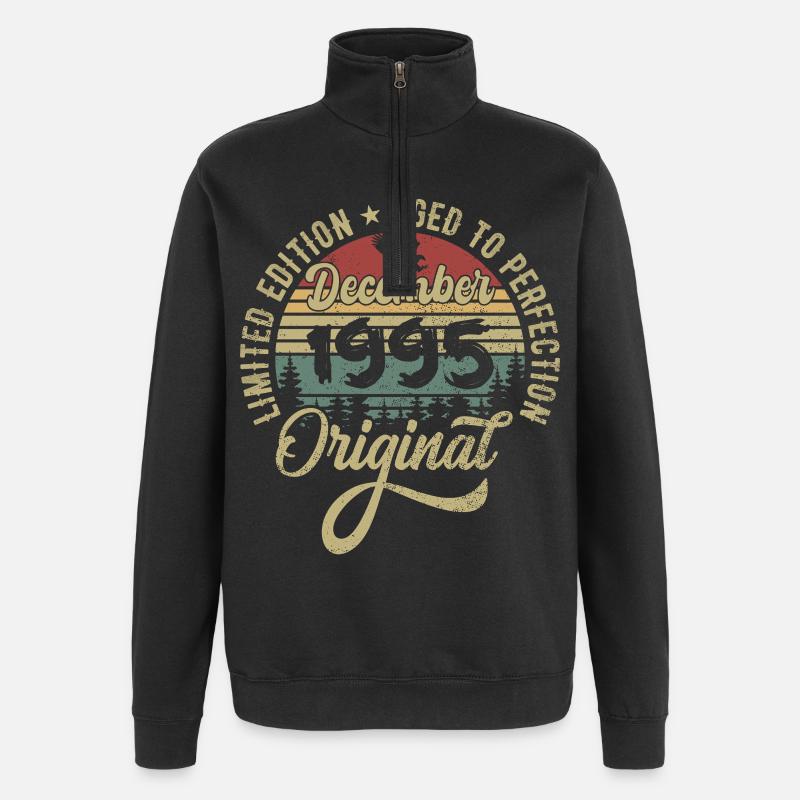 Décembre 1995 - Légende depuis décembre 1995 - Sweat à zip 1/4 - noir