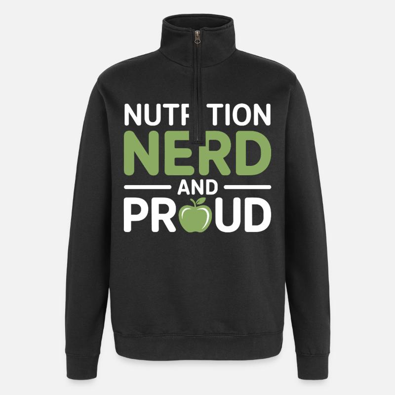 Registered Dietitian Simplifying Food Science - Quarter-Zip Sweatshirt - black