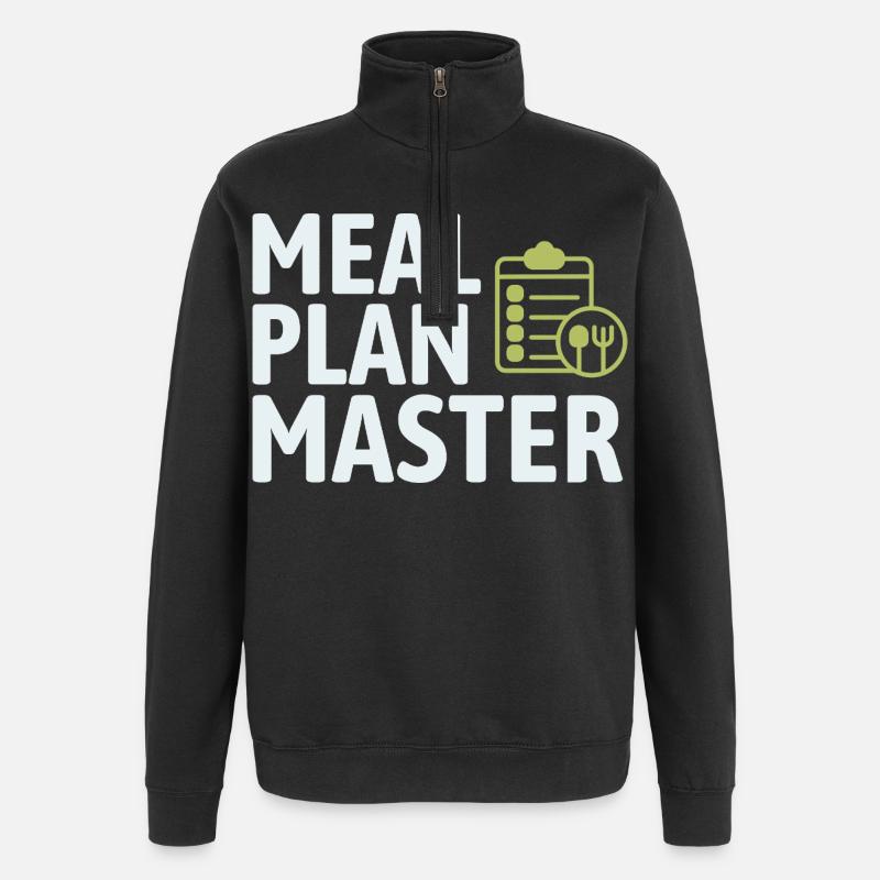 Registered Dietitian Expert Mindful Eating - Quarter-Zip Sweatshirt - black