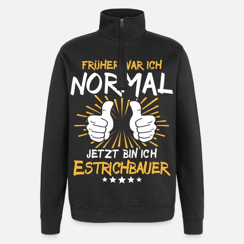Déclaration du créateur de tableaux - Sweat à zip 1/4 - noir