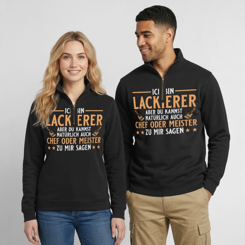 Maler Handwerker Chef oder Meister - Lackierer Quarter-Zip-Sweatshirt