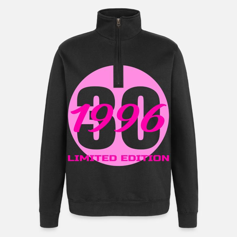 30 anniversaires 1996 Édition limitée - Sweat à zip 1/4 - noir