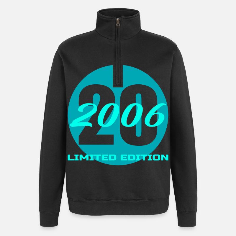 20e anniversaire édition limitée 2006 - Sweat à zip 1/4 - noir