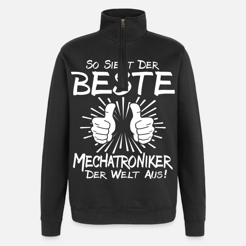 Best Mechatronics Technician - Quarter-Zip Sweatshirt - black