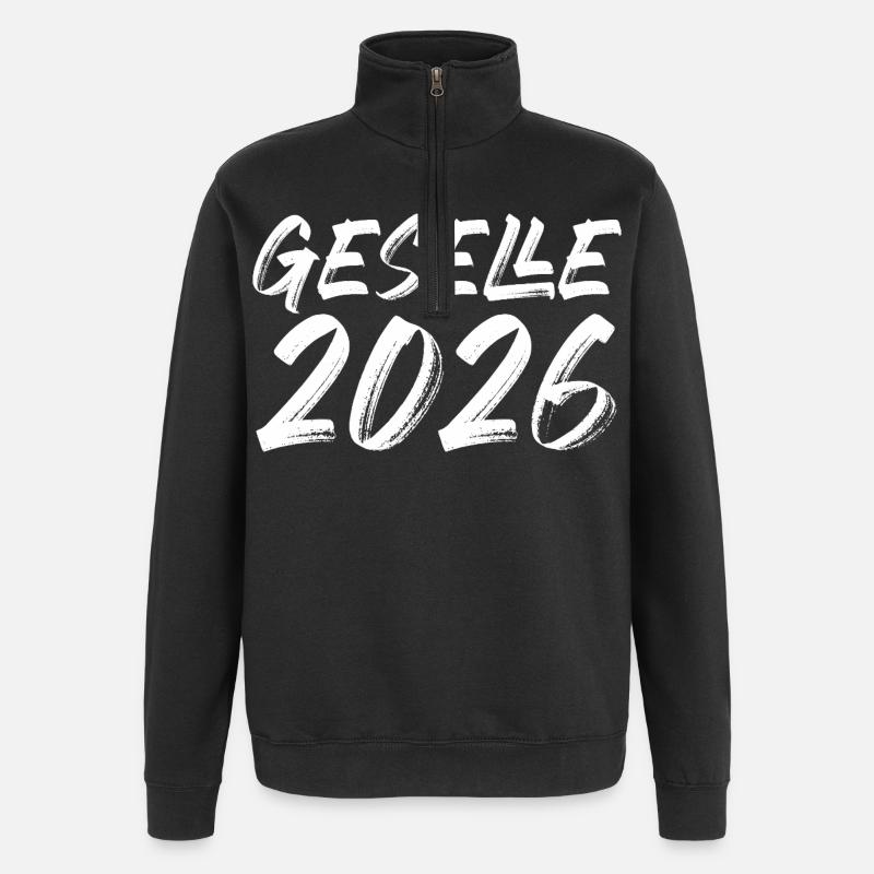 Geselle 2026 - Quarter-Zip-Sweatshirt - Schwarz