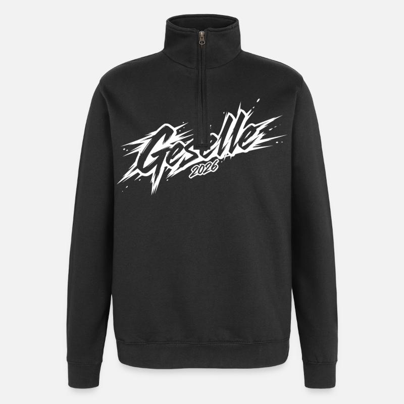 Geselle 2026 - Quarter-Zip-Sweatshirt - Schwarz