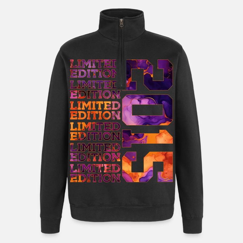 11E ANNIVERSAIRE ÉDITION LIMITÉE 2015 - Sweat à zip 1/4 - noir