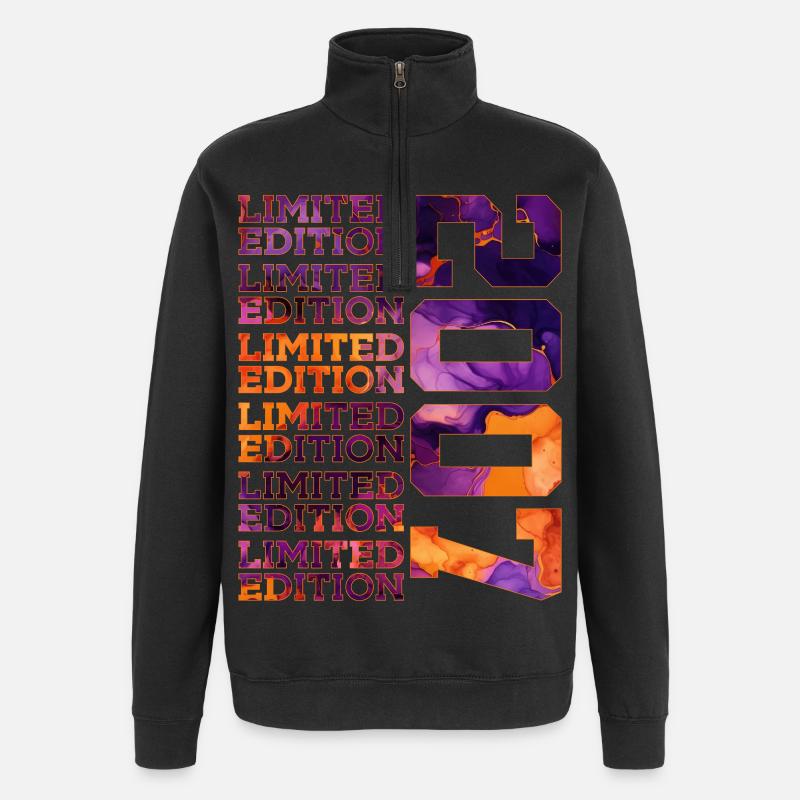 19TH BIRTHDAY LIMITED EDITION 2007 - Quarter-Zip Sweatshirt - black