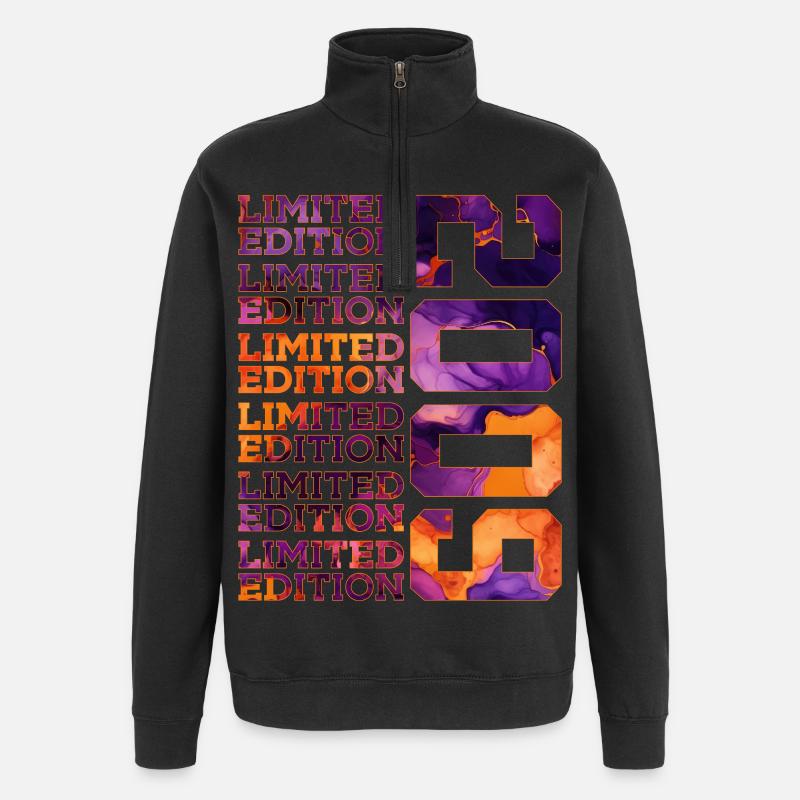 17E ANNIVERSAIRE ÉDITION LIMITÉE 2009 - Sweat à zip 1/4 - noir