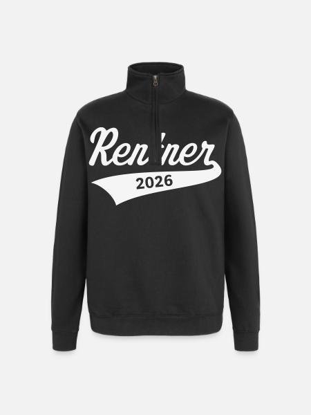 Retirees 2026 (Pension/Retirement/White) - Quarter-Zip Sweatshirt - black