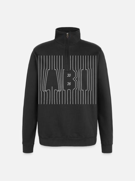 Lifelines | Abi 2026 - Abitur - Gift - Quarter-Zip Sweatshirt - black