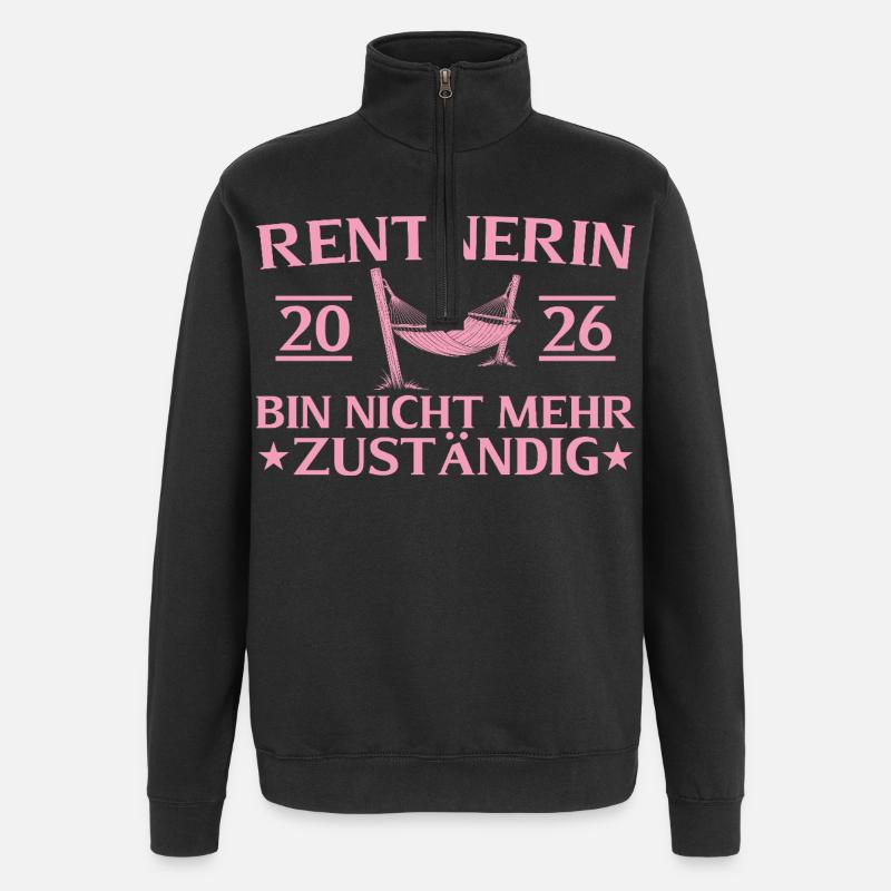 Retraité retraite 2026 Collègue d’adieu - Sweat à zip 1/4 - noir
