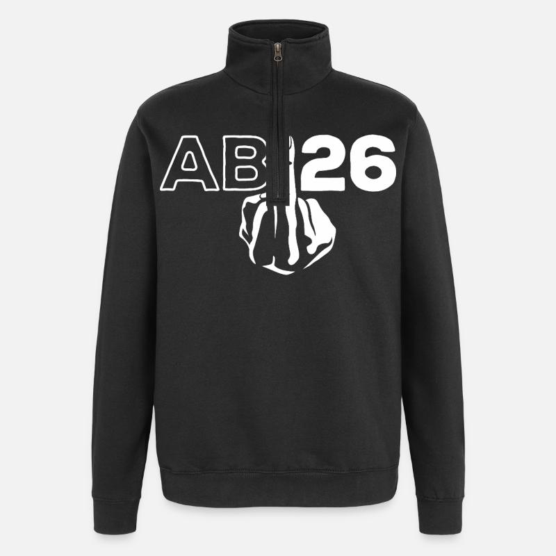 ABI 2026 Abitur du majeur - Don - Sweat à zip 1/4 - noir