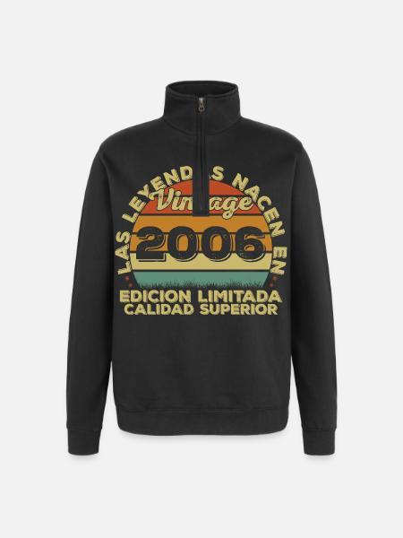 20e anniversaire 20e anniversaire Millésime 2006 - Sweat à zip 1/4 - noir