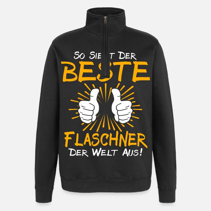 Flaschner Gift Idea - Quarter-Zip Sweatshirt - black