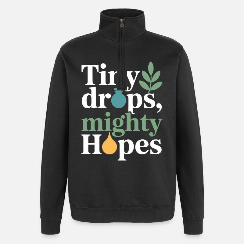 Certified Clinical Micro-Dose Practitioner Gear  - Quarter-Zip Sweatshirt - black