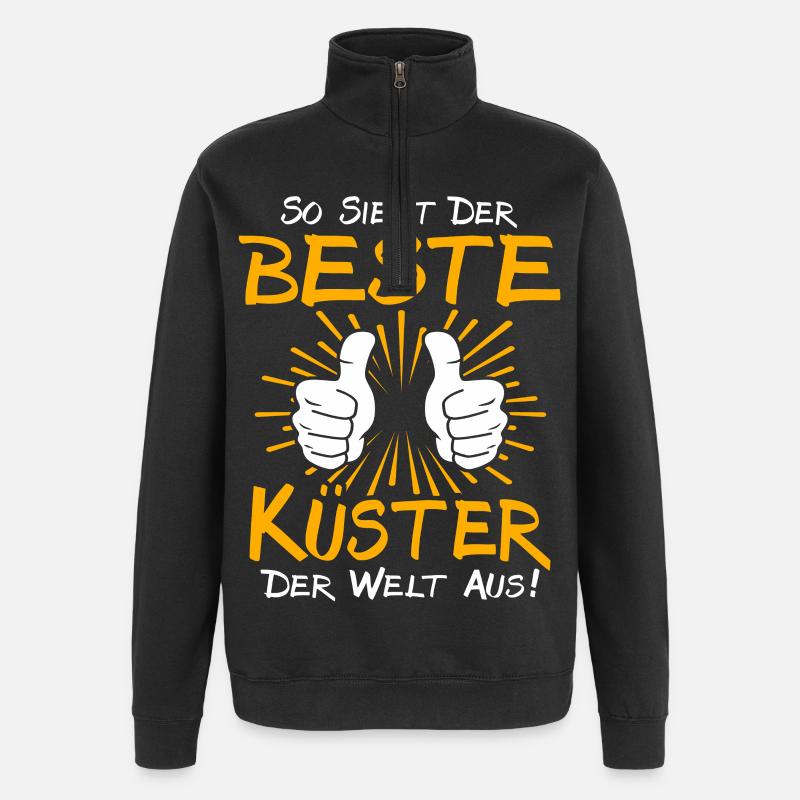 Sexton Gift Idea - Quarter-Zip Sweatshirt - black