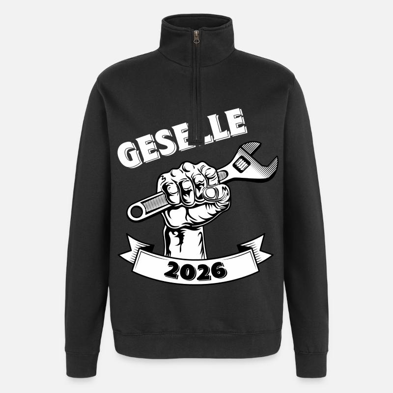 Compagnon 2026 - Sweat à zip 1/4 - noir