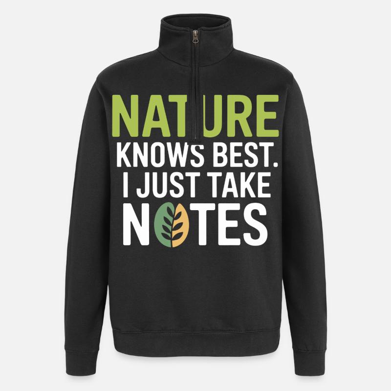 Certified Clinical Biological Systems Observer  - Quarter-Zip Sweatshirt - black