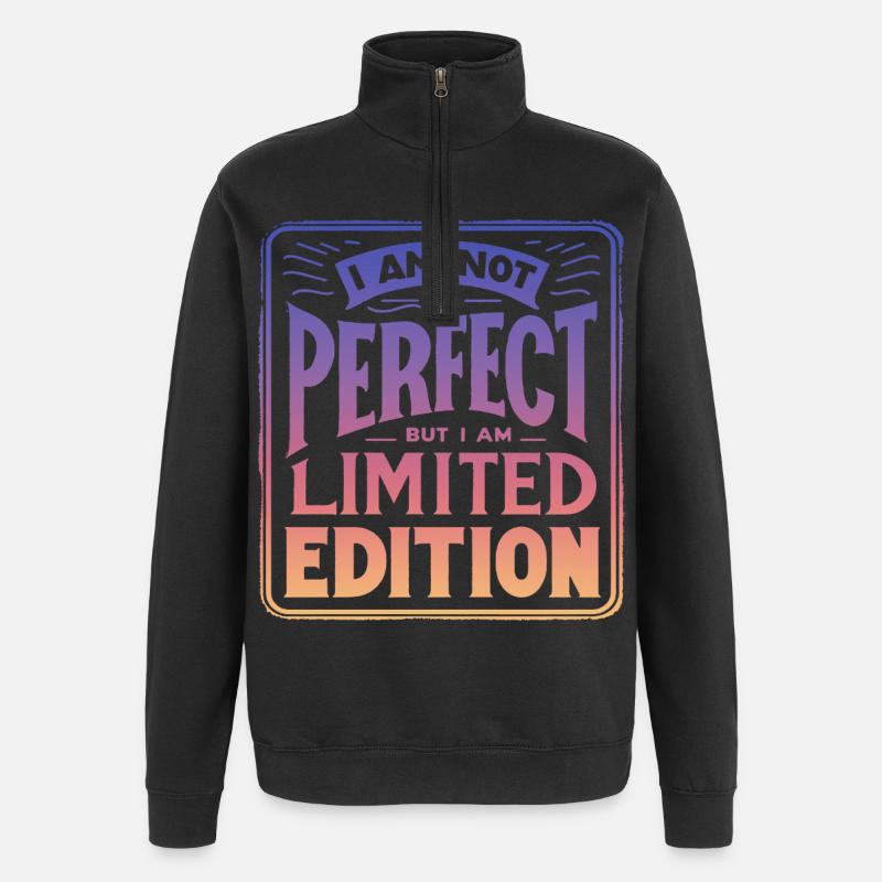 Édition limitée - Sweat à zip 1/4 - noir