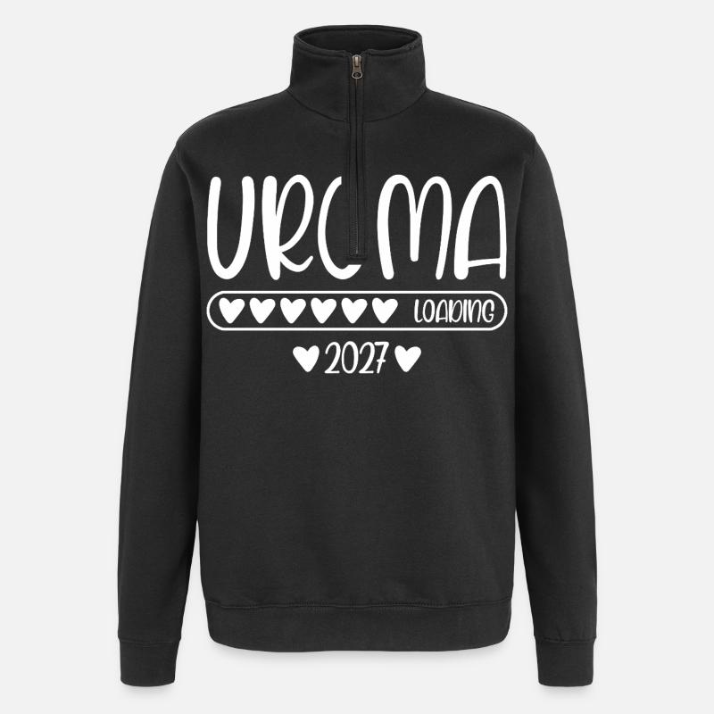 Uroma 2027 loading - Quarter-Zip-Sweatshirt - Schwarz