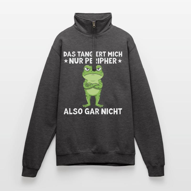 That only affects me peripherally Funny saying Quarter-Zip Sweatshirt