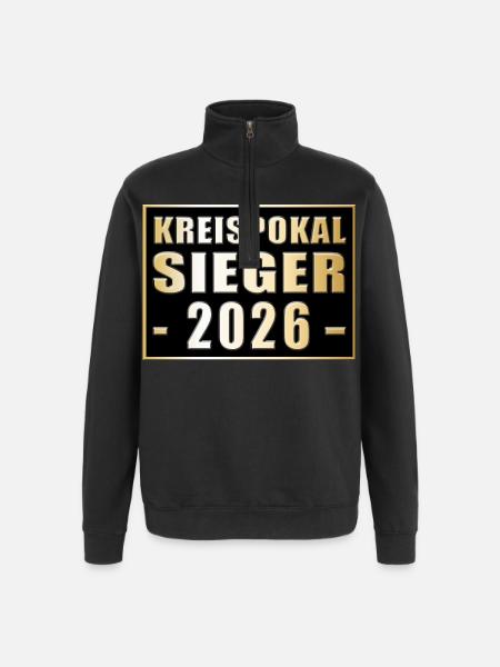 District Cup Winner 2026 - Quarter-Zip Sweatshirt - black