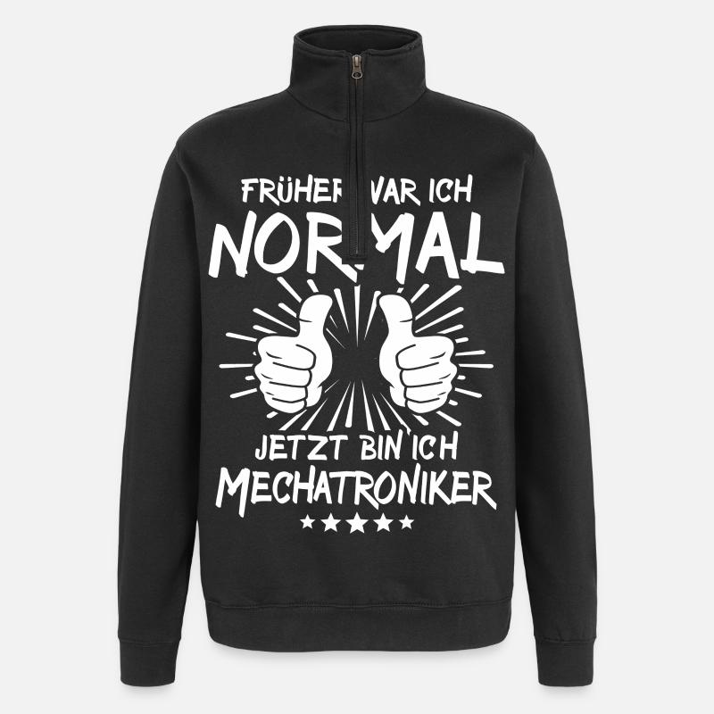 Mechatronics Technician - Quarter-Zip Sweatshirt - black