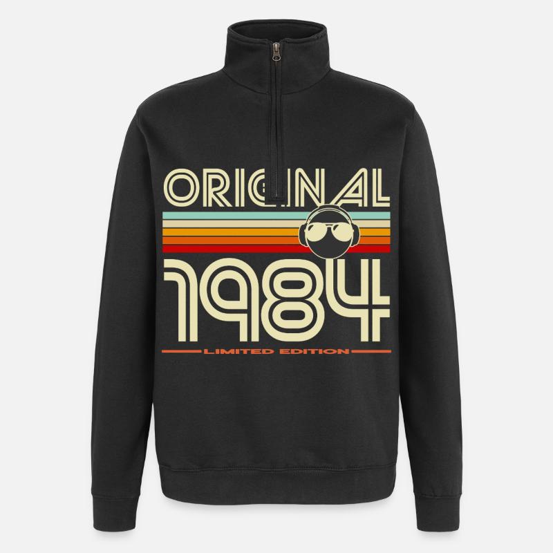 Original 1984 Édition Limitée - Sweat à zip 1/4 - noir